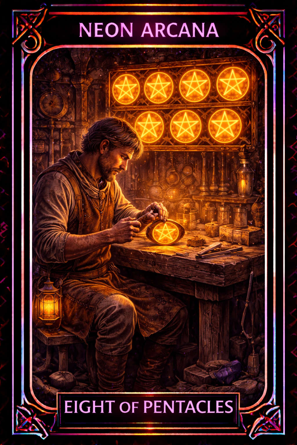 Eight Of Pentacles